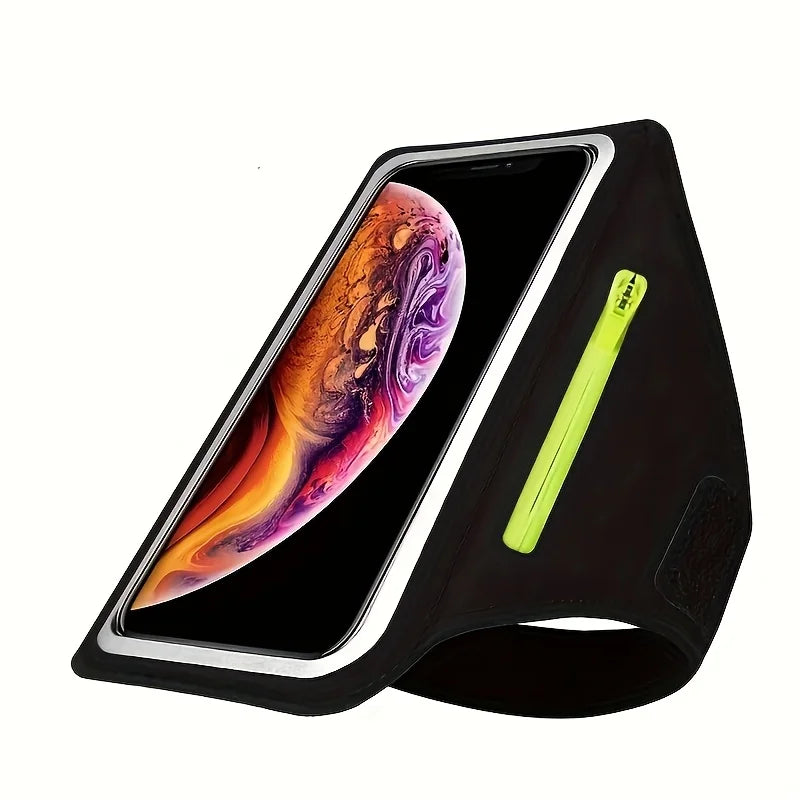 Waterproof Running Arm Bag Sport Armbands For Phone,Up to 6.7 inch Mobile Phone Ultra Light Arm Bag With AirPods Zipper Pocket